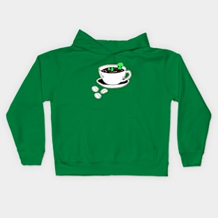 Aliens and your favorite coffee Kids Hoodie